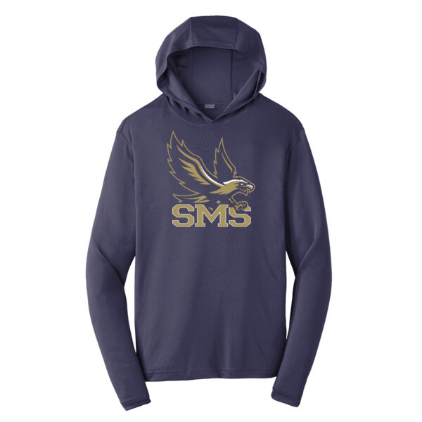 SMS Performance Long Sleeve Tee with Hood Thumbnail